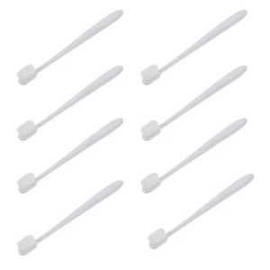 8 Pcs Empfindliche Zahnbürste Aktivkohle Zähne Bleaching Micro Zahnbürste - Bild 1 von 12