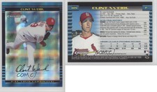 2002 Bowman Chrome X-Fractor /250 Clint Weibl #225 Rookie RC