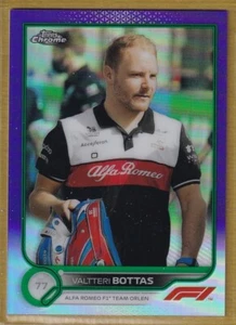 2022 Topps Chrome Formula 1 Purple Green Refractors #58 Valtteri Bottas - Photo 1 sur 2
