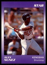 1990 Star Kenosha Twins Alex Nunez Kenosha Twins #18