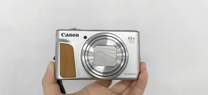 Canon Power Shot SX740 HS Silver 20.3MP 4K Digital Camera 40x Optical Zoom Wi-Fi - Picture 1 of 9