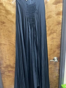 Women "Vince" long black sleeveless sheath dress. Size Large - Picture 1 of 3