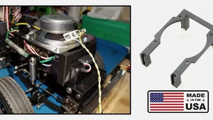 Sound Speaker mount For Tamiya 1/14 Scale RC Grand Hauler Semi Truck - Foto 1 di 3