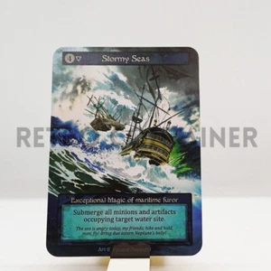 Sorcery Contested Realm BETA 1st PRINT - STORMY SEAS (NF) Exceptional - Picture 1 of 1