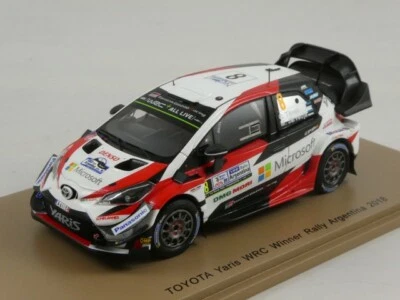 Spark Toyota Yaris #8 Tanak WRC winner Rally Argentina 2018 1/43 S5971 - Immagine 1 di 3