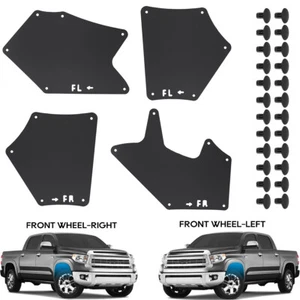 4PCS Mud Flaps Splash Guard Inner Fender Liner Shield For Toyota Tundra 2007-21 - Picture 1 of 15