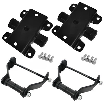 Grilletes colgadores de resorte de hoja para Chrysler Town & Country Dodge Caravan 2001-2007 Foto 1 de 4