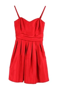 VESTITO ONLY ROSSO TG.S CITY PARTY DRESS RED - Foto 1 di 5