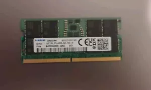Samsung 16GB ( 1 x 16GB ) DDR5 4800 MHz PC5-4800 SODIMM Laptop Memory - Picture 1 of 1