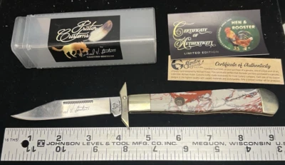 Hen & Rooster Michael Prater Pocketknife 6112-MP/PPJ - Image 1 of 4