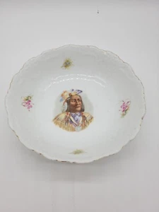Cuenco para servir indio americano vintage - Imagen 1 de 5