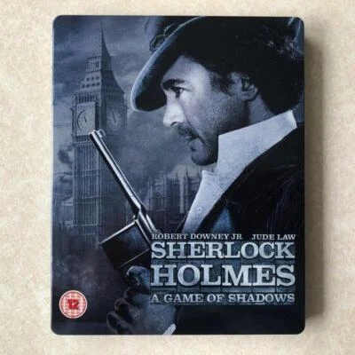 Sherlock Holmes: A Game of Shadows Blu-ray (2011) Robert Downey Jr, - Image 1 of 4
