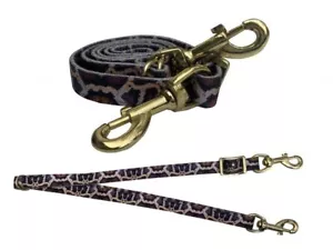 Showman cinturino con cravatta in nylon stampa serpente - Foto 1 di 1
