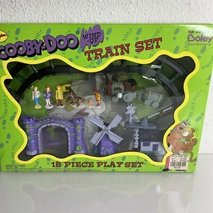 Vintage 1999 Scooby-Doo Toy Train Set Cartoon Network 18 Piece Set Boley 51103 - Picture 1 of 5