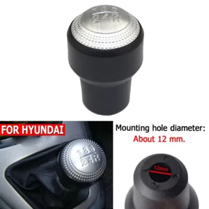 Fit For Hyundai Getz 2002-2011 5 Speed Car Manual Gear Shift Knob Shifter 12mm - Picture 1 of 9