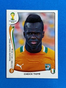 Figurine Panini World Cup Brasil 2014 n.232 Cheick Tiote' (Cote D'Ivoire) - Imagen 1 de 1