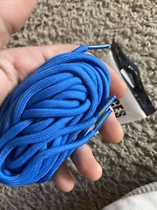 Meerkat Snowboard Boot Laces (pair) 99” New Snowboarding OSFM Round / Blue - Picture 1 of 6
