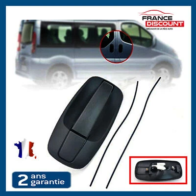 Poignée de Porte Avant Droit compatible pour Renault Trafic 2 DCi 8200283010 - Bild 1 von 4