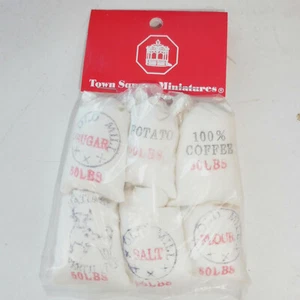 DOLLHOUSSE SACS MINIATURES MAISON POUPEE ET TRAIN LGB NEUF SAC D'ORIGINE - Imagen 1 de 2