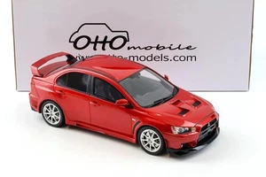 MITSUBISHI LANCER EVO X FQ40 Red 2012 1/18 OTTO MOBILE OT1084 - Picture 1 of 5