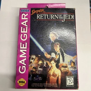 Super Star Wars Return Jedi sega game gear gamegear boxed complete retro rare - Picture 1 of 12