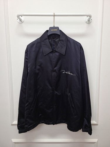 LOUIS VUITTON（LV） Giacca Coach Louis Vuitton Black Bird LV stampata sul retro 54 132433767