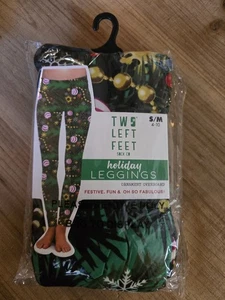 Zwei linke Füße Urlaub Leggings Stil Ornament über Bord S/M 4-10 - Bild 1 von 3
