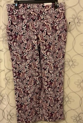 Estrella de mar Lands’ End para mujer tiro medio pierna recta más profundo azul marino cachemira XS/P Foto 1 de 4