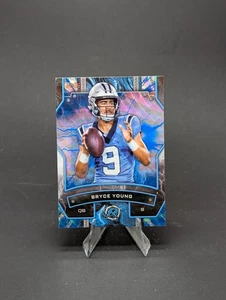 2024 Topps Resurgence - Conductores Bryce Young #C-4 refractor de sobretensión azul/99 - Imagen 1 de 2