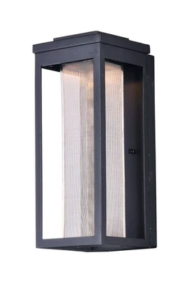 Maxim Lighting 55904MSCBK Salón LED Exterior Pared Negro Foto 1 de 4