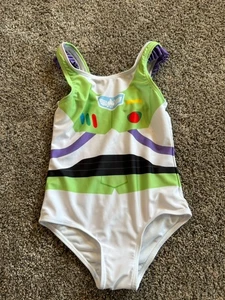 Costume da bagno bambina pezzo unico taglia 7 Disney Pixar Toy Story Buzz Lighyear - Foto 1 di 5