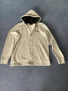 Under Armour Kapuzenweste Hellgrau Herren Gr. M - Bild 1 von 3