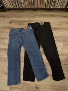 Levi 505 USA 2 Pairs Of 40x34 1980s 1990s Vintage - Picture 1 of 12