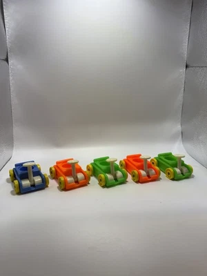 Lote de 5 vehículos vagones Fisher Price Little People Little Riders de colección  Foto 1 de 4