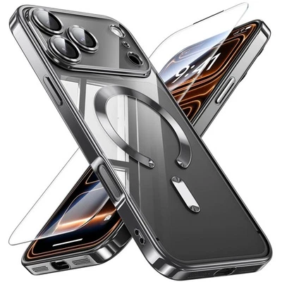 For For iPhone 17 Pro Max 17 Air 16 Case Shockproof Phone Cover + Tempered Glass - Image 1 of 4
