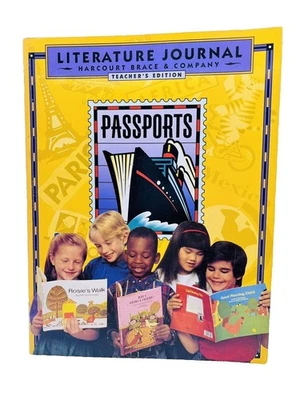 Passports Literature Journal Level 1 Teachers Edition~Harcourt Brace 1994~Q1 18 - Image 1 of 4