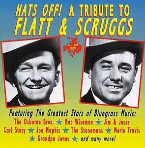 Hats Off Tribute to Flatt & Scruggs versiegelt Bluegrass CD Osborne Bros Mac Wiseman