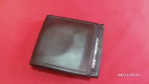 Portafoglio vintage in pelle marrone ORVIS Leader con 10 leader originali - Foto 1 di 8