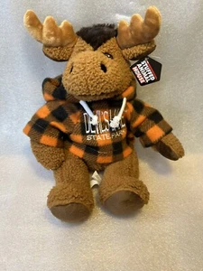 StuffedAnimalHouse Devils Lake State Park Moose Plush NWT 12” - Picture 1 of 8