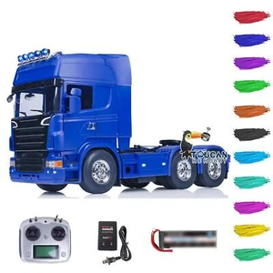 6X4 RC Tractor Truck 1/14 Flysky I6S RTR Remote Control Car Sound Light Battery - Picture 1 of 23