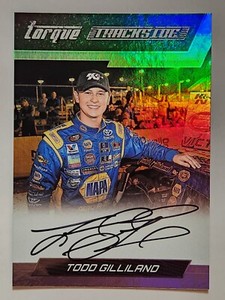 2017 Panini Torque NASCAR Racing Trackside Signatures #TS-TG Todd Gilliland Auto