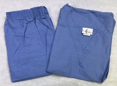 Eclipse By Spectrum Uniforms CEIL Blue Shirt Pant Set Size 4X New Set XXXXL - Image 1 of 4