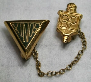 Vintage PHI DELTA KAPPA Sorority XINOS 10K Gelbgold Pin 1,54 g - Bild 1 von 6