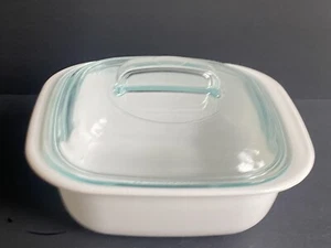 Corning Ware Simply Lite 1.5 Qt Glass Bakeware with Glass Lid EUC - Picture 1 of 5