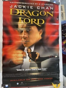 Dragon Lord Original video release poster Jackie Chan 26 x 40 Rolled - Picture 1 of 1