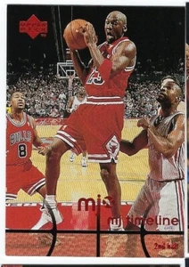 Michael Jordan 1998-99 Upper Deck MJ Timeline #92 Bulls - Imagen 1 de 2