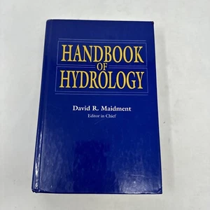 Handbook of Hydrology by David R. Maidment (1993, Hardcover) - Picture 1 of 3