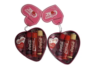 SET OF 2Lip Smacker Coca Cola Collection Moisturizing Soothing Trio - Picture 1 of 4