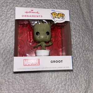 2021 Hallmark Funko Pop Ornament Marvel Groot Walmart Exclusive New - Picture 1 of 1