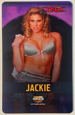 JackieTNA Wresting Spike TV Promo Card AEW NXT Impact WWE Hot!!